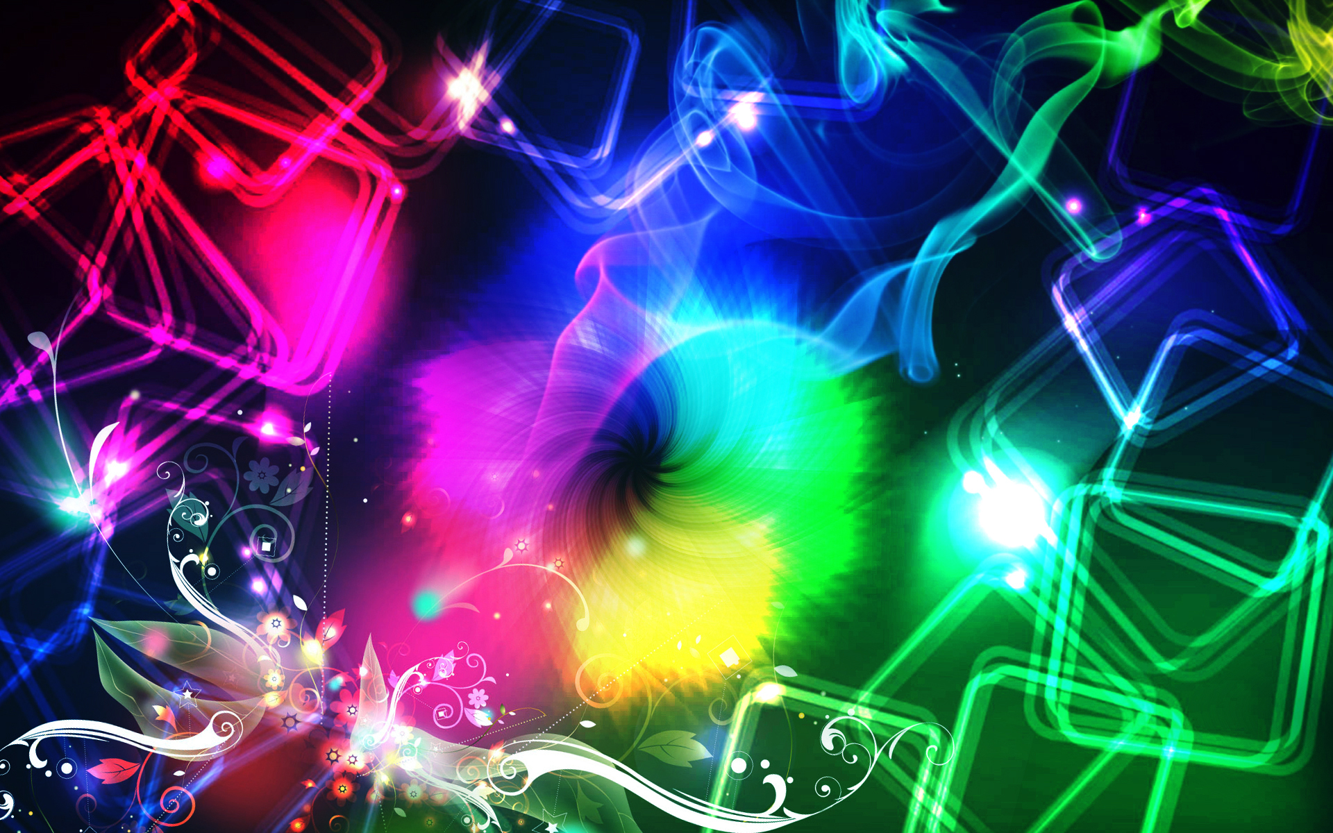 colorful background hd wallpapers,green,light,blue,neon,visual effect lighting