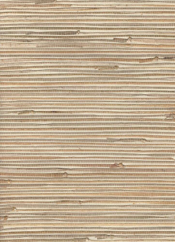 織り目加工の草布の壁紙,ベージュ,ライン,木材