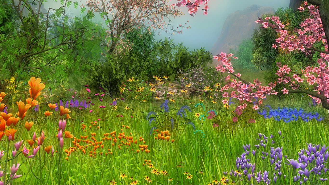 바탕 화면 배경 무늬 모음,꽃 피는 식물,자연 경관,자연,식물,목초지