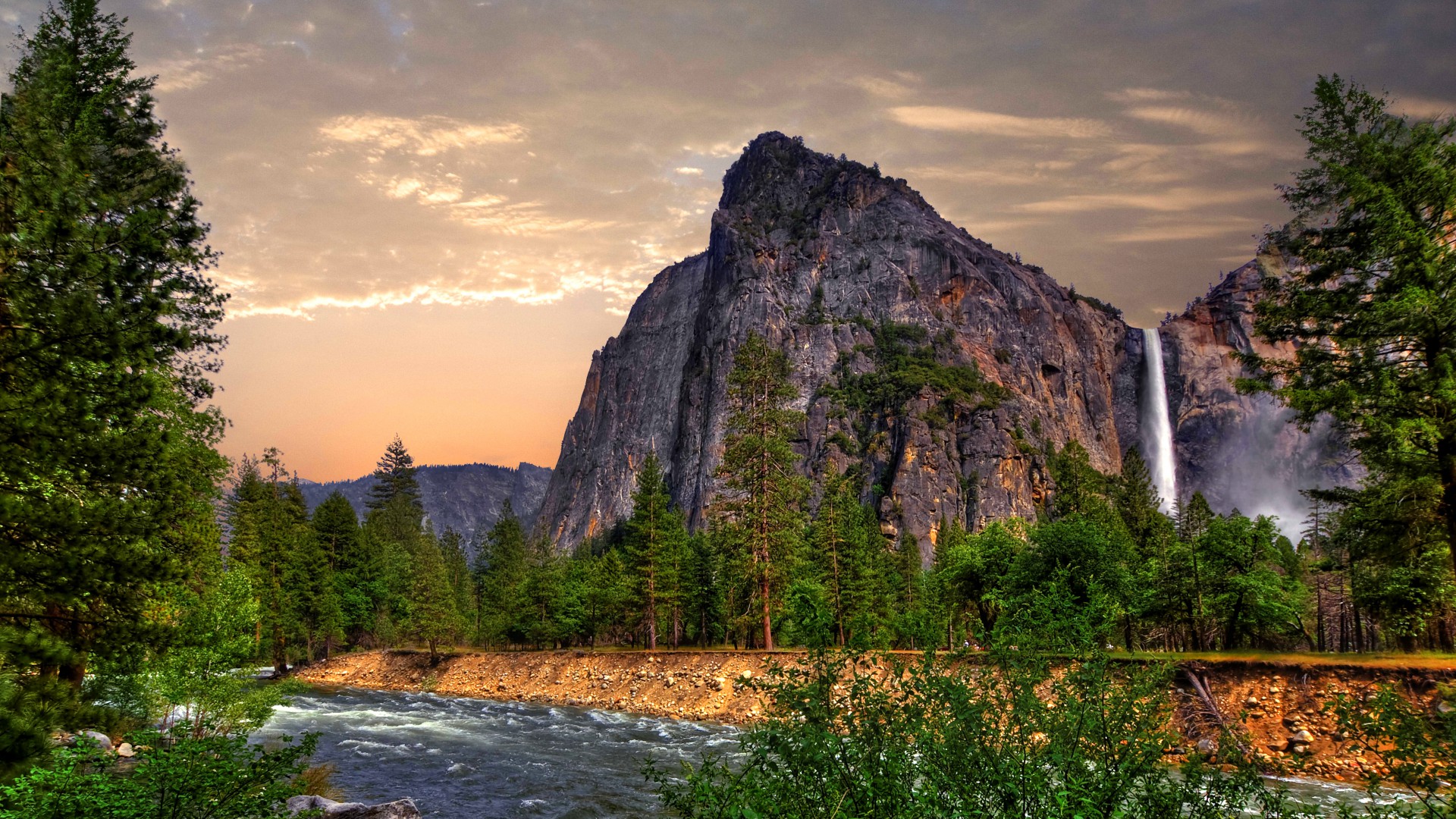 yosemite 4k wallpaper,natural landscape,nature,waterfall,water,nature reserve