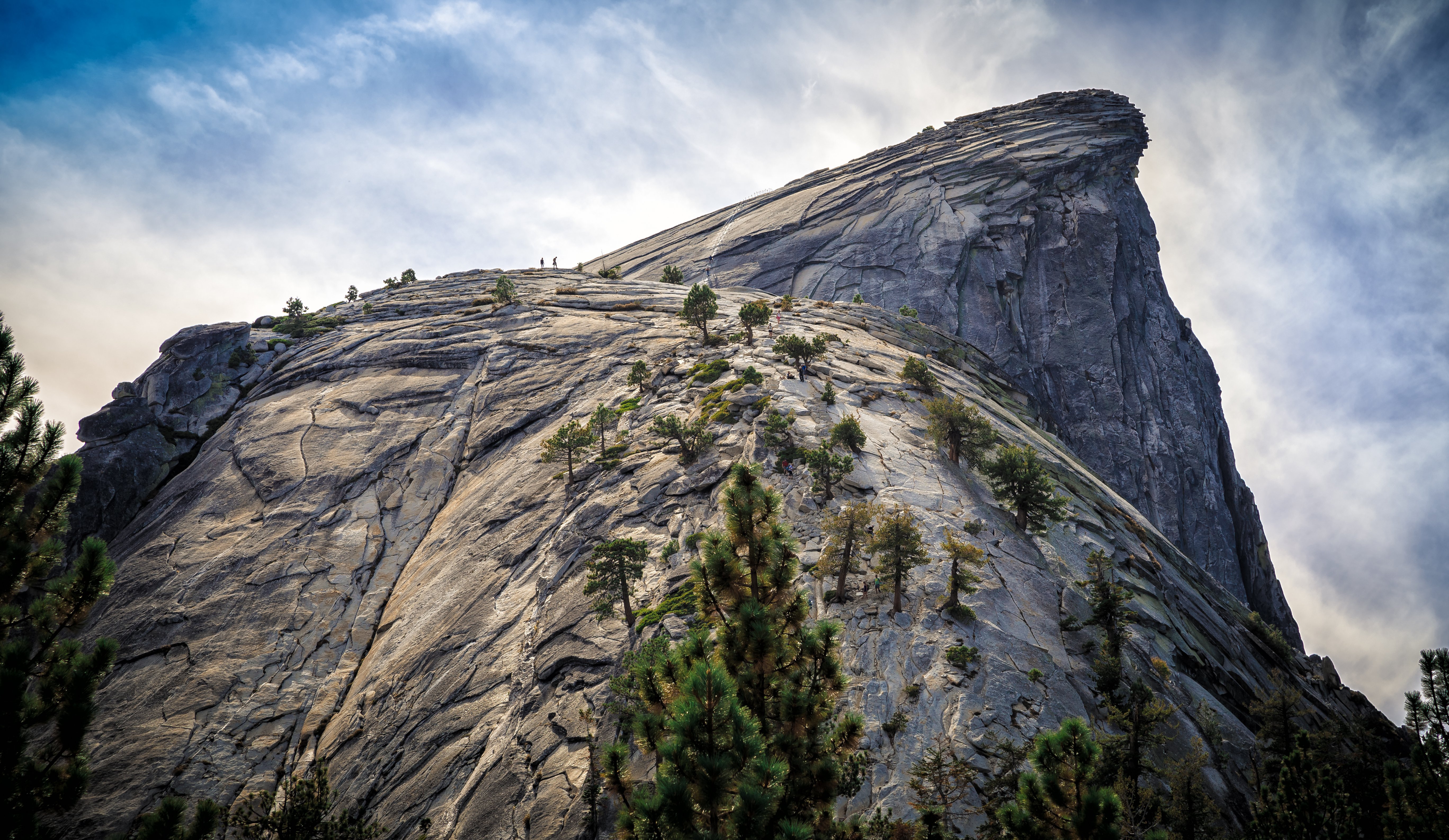 fond d'écran yosemite 4k,montagne,roche,la nature,ciel,crête