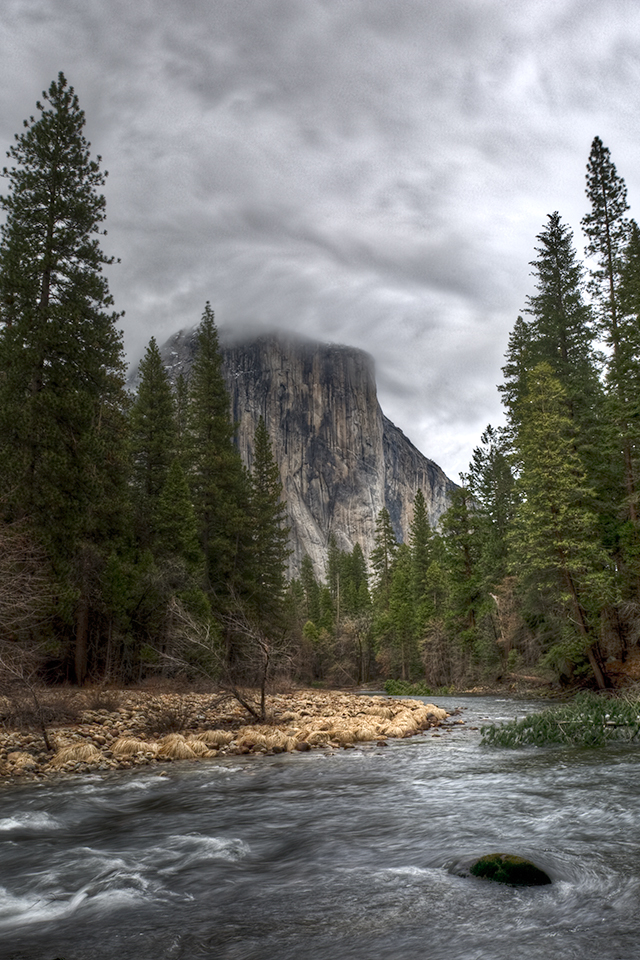 yosemite iphone wallpaper,natur,natürliche landschaft,fluss,gebirgsfluss,baum