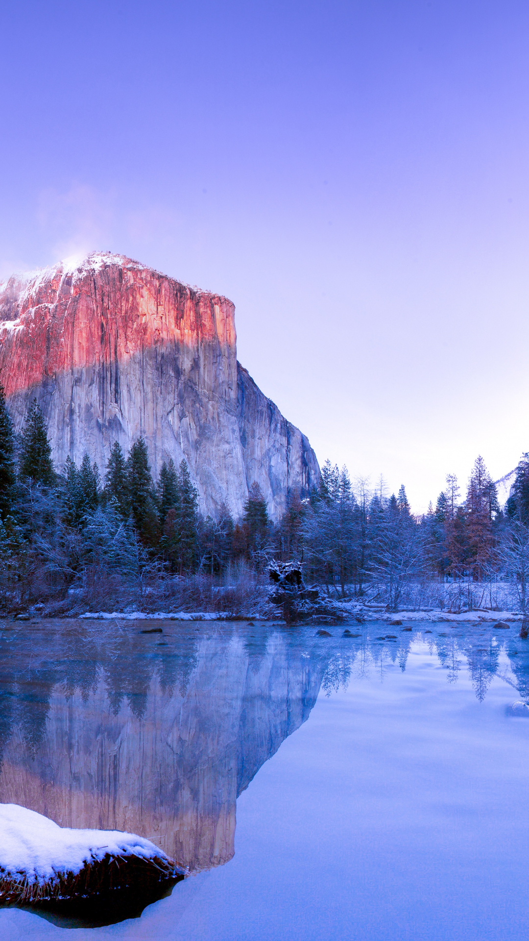 sfondi per iphone yosemite,paesaggio naturale,natura,riflessione,corpo d'acqua,montagna