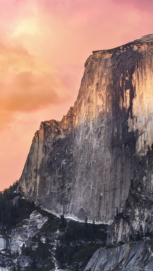 yosemite iphone wallpaper,nature,cliff,rock,sky,geological phenomenon