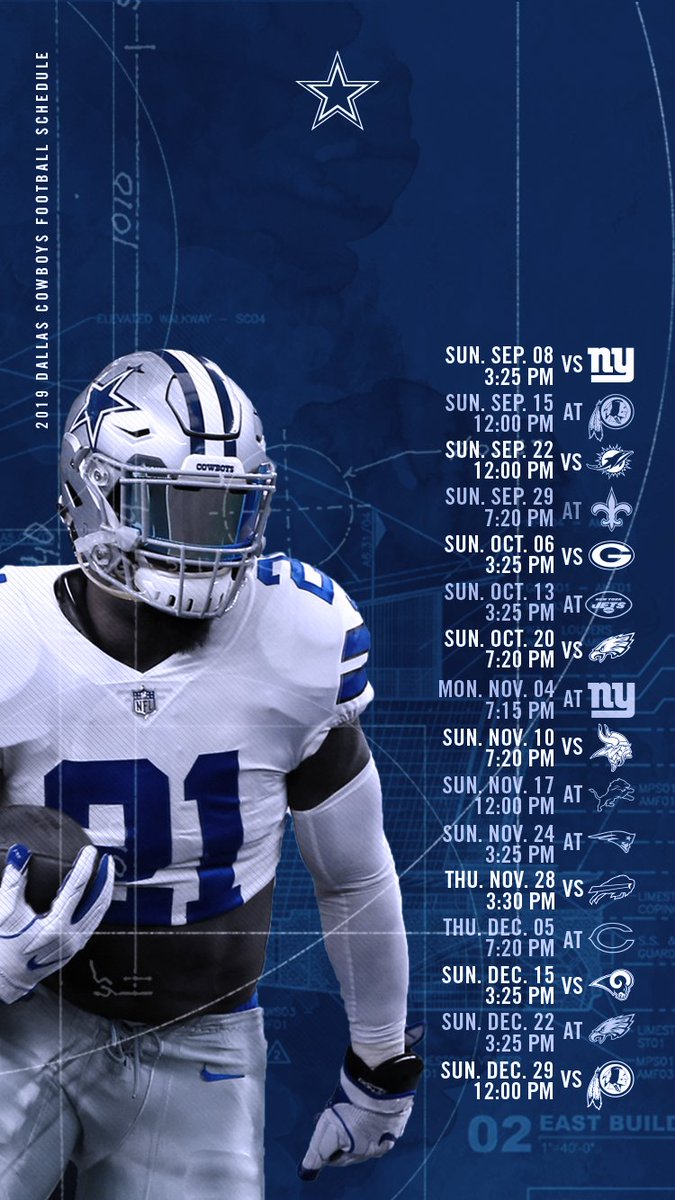 Dallas Cowboys Schedule 2020 WallpaperUse