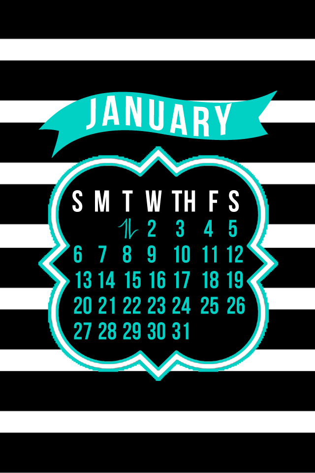 january iphone wallpaper,font,text,turquoise,graphic design,logo