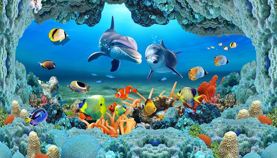 벽 물고기 벽지,산호초,암초,수중,물고기,산호초 물고기