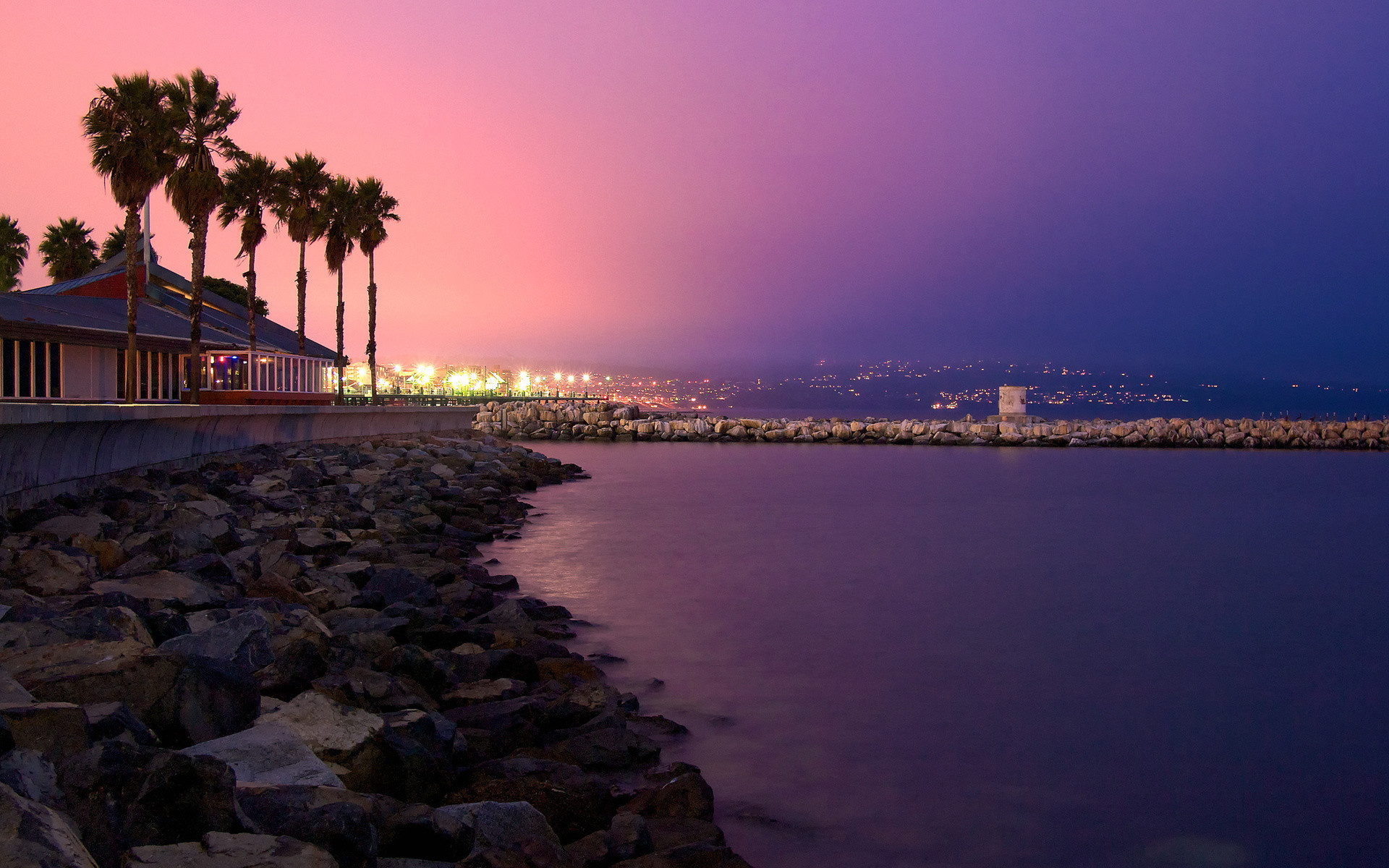 angeles wallpaper,sky,sea,shore,dusk,evening