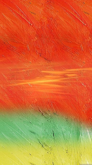 iphone 6sの素敵な壁紙,オレンジ,赤,黄,アクリル絵の具,現代美術