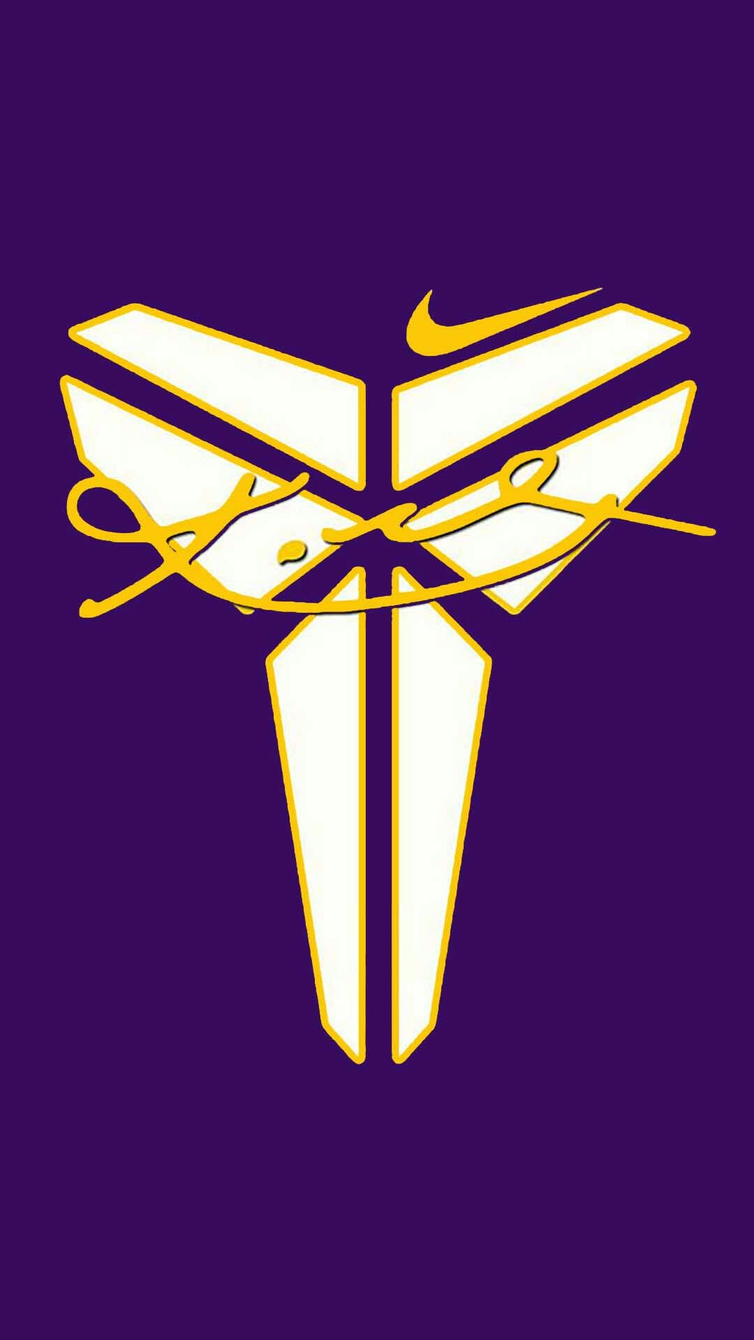 carta da parati logo kobe bryant,viola,simbolo,font,illustrazione,disegno grafico