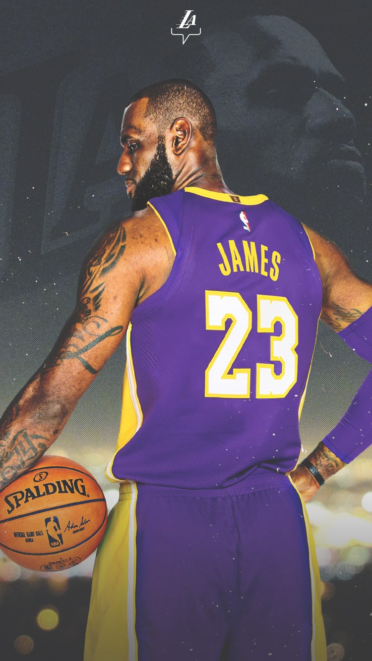 lakers iphone wallpaper,basketball player,sports uniform,sports collectible,jersey,autographed sports paraphernalia