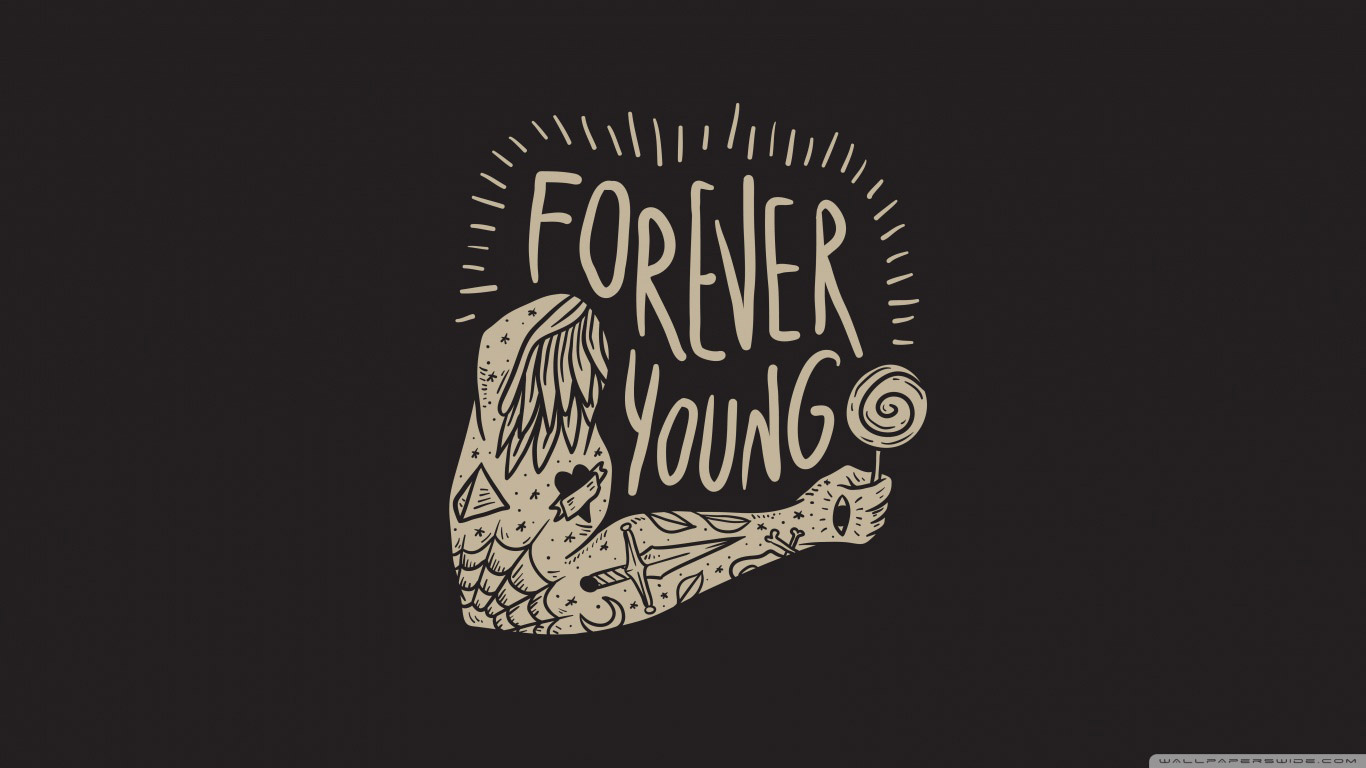 young wallpaper,font,text,logo,graphic design,illustration