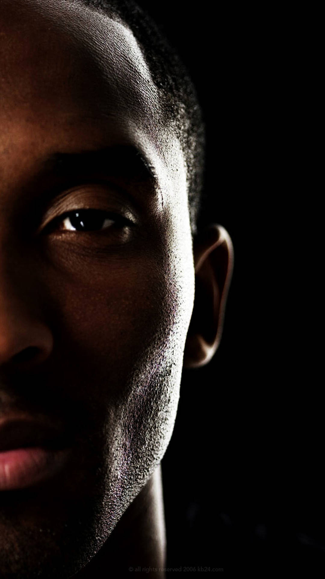 kobe ​​iphone wallpaper,gesicht,kopf,nahansicht,auge,stirn