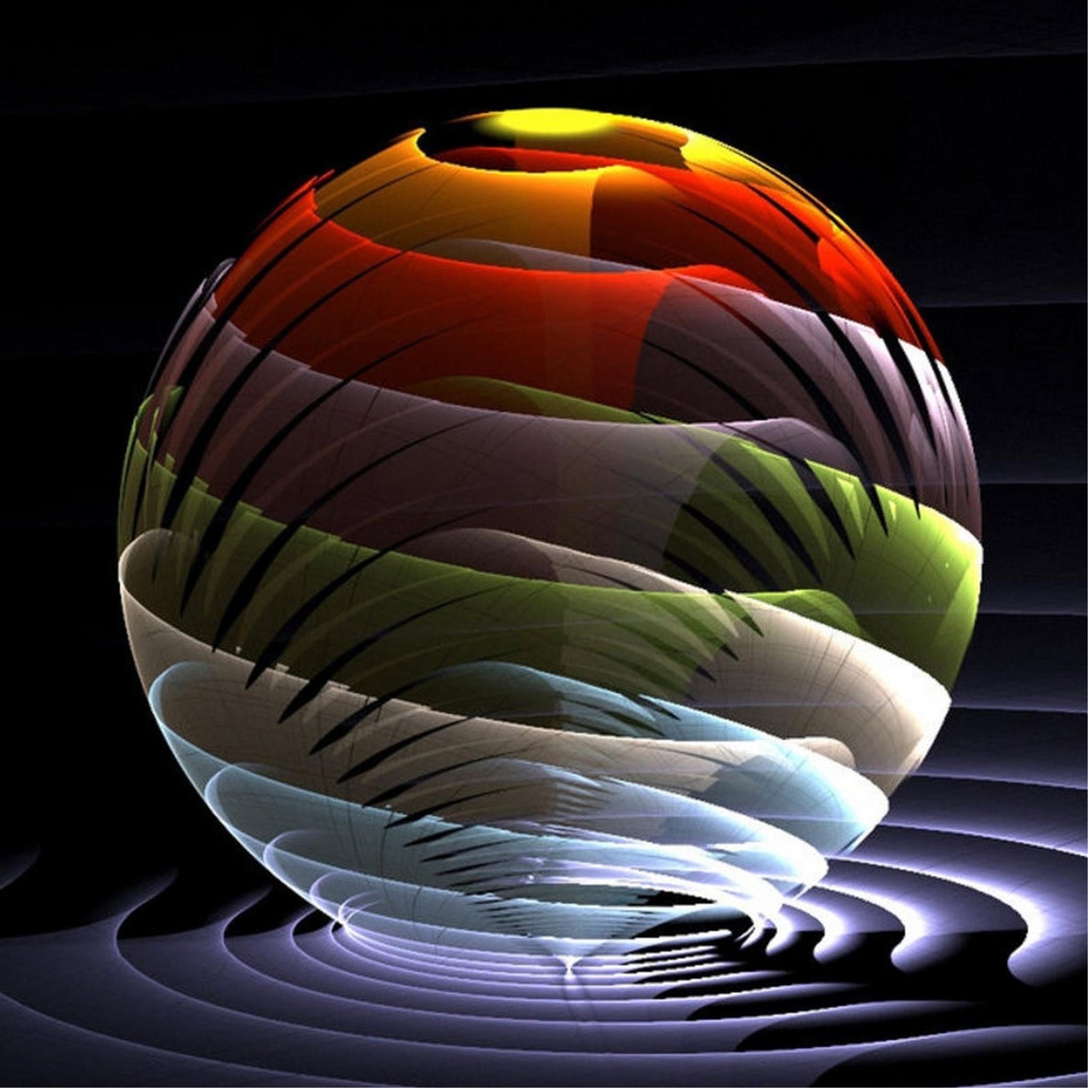 3d wallpaper for ipad,ball,sphere,animation,stock photography,fractal art