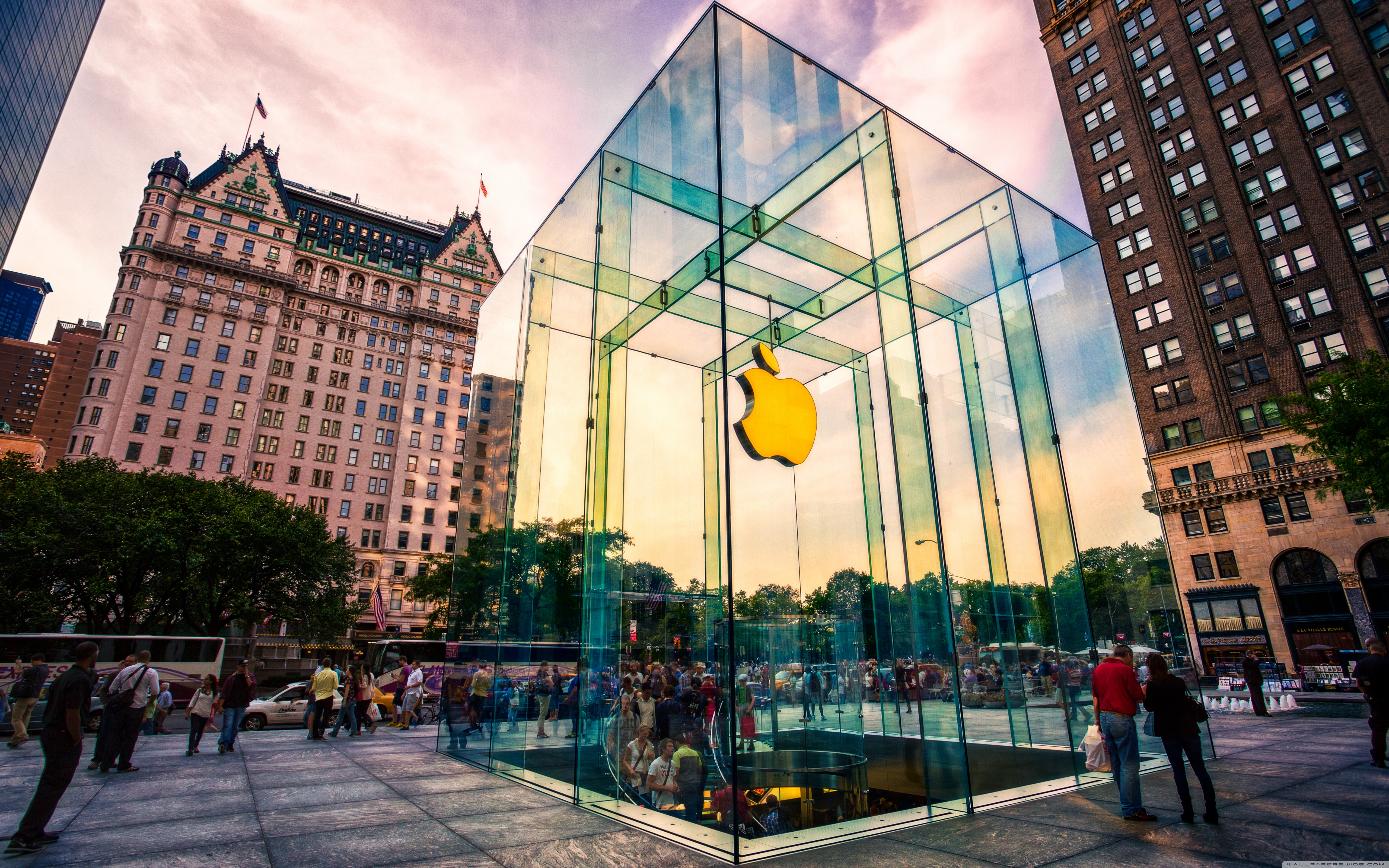 apple store wallpaper,metropolitan area,urban area,landmark,city,building