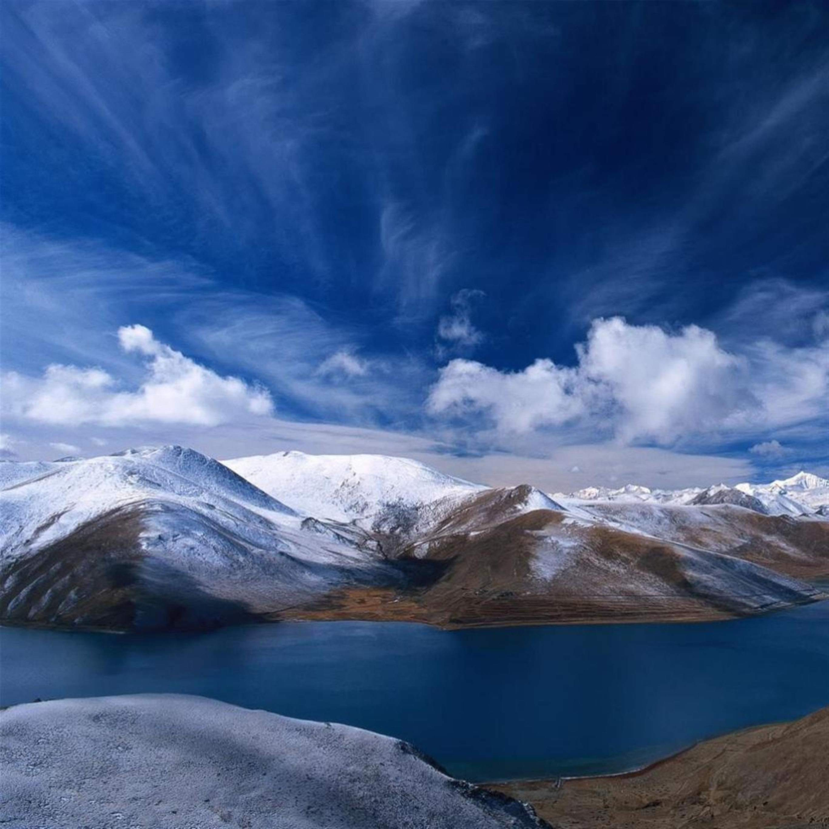 fond d'écran pour ipad pro 12.9,ciel,la nature,montagne,paysage naturel,bleu
