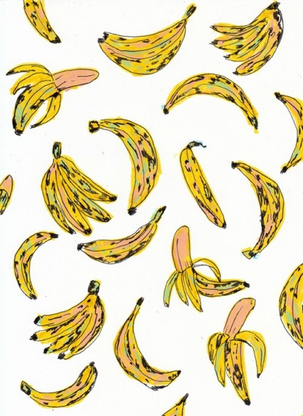 banane per carta da parati,banana,famiglia di banane,giallo,pianta,font