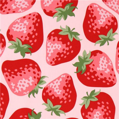 かわいいイチゴの壁紙 イチゴ フルーツ パターン 食物 工場 Wallpaperuse