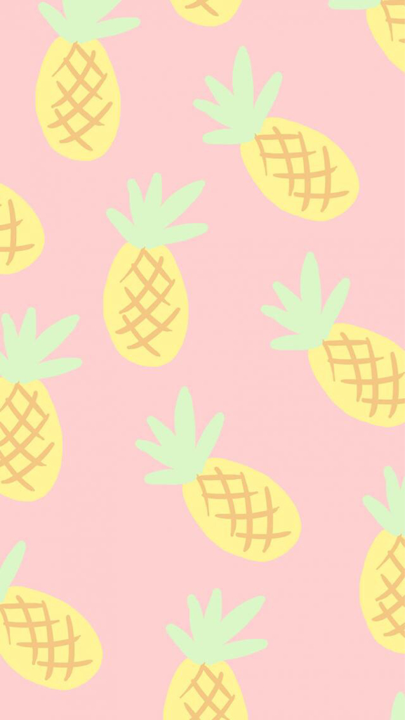 cute fruit wallpaper,yellow,pineapple,pattern,fruit,orange