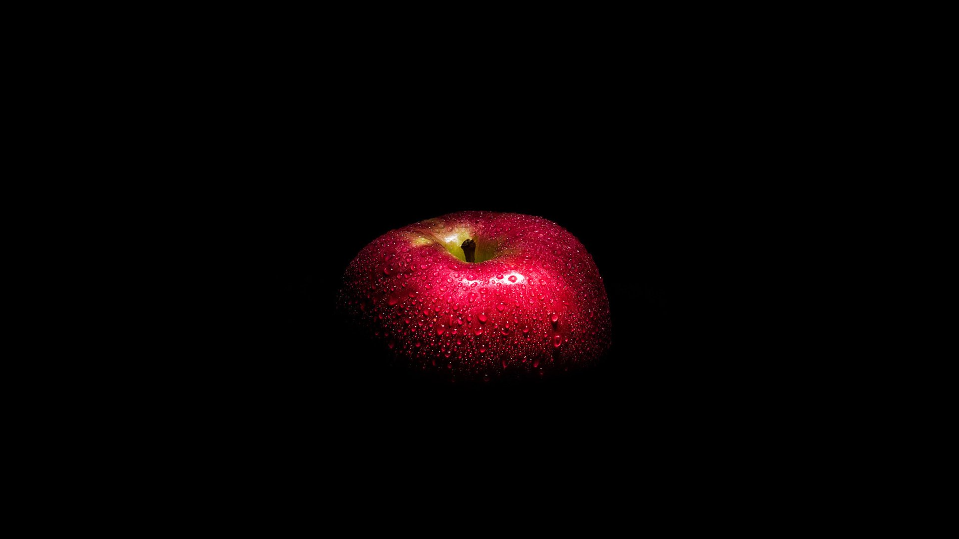 dunkle apfeltapete,stillleben fotografie,schwarz,rot,obst,apfel