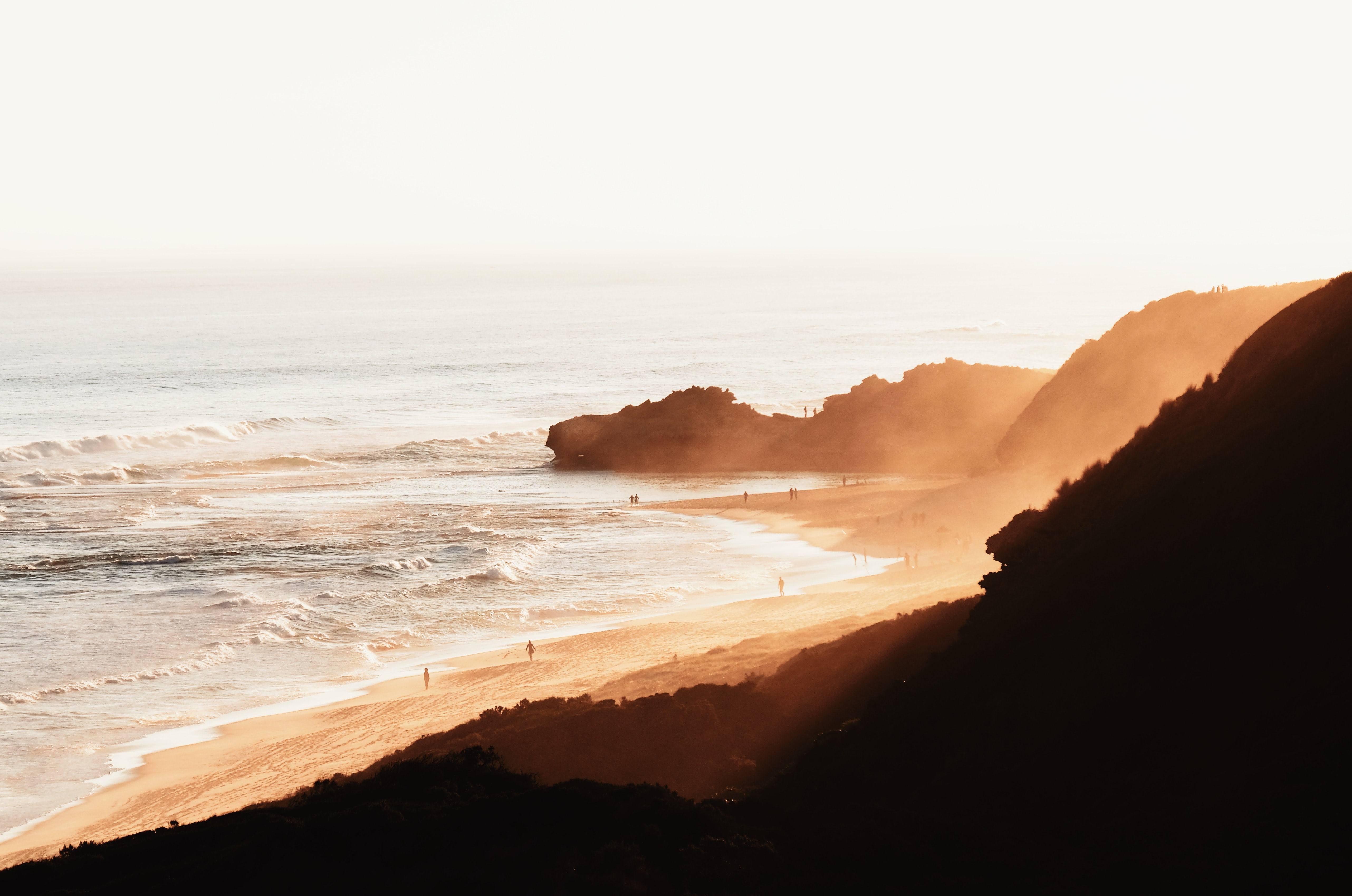 mac background wallpaper,body of water,coast,sky,sea,beach