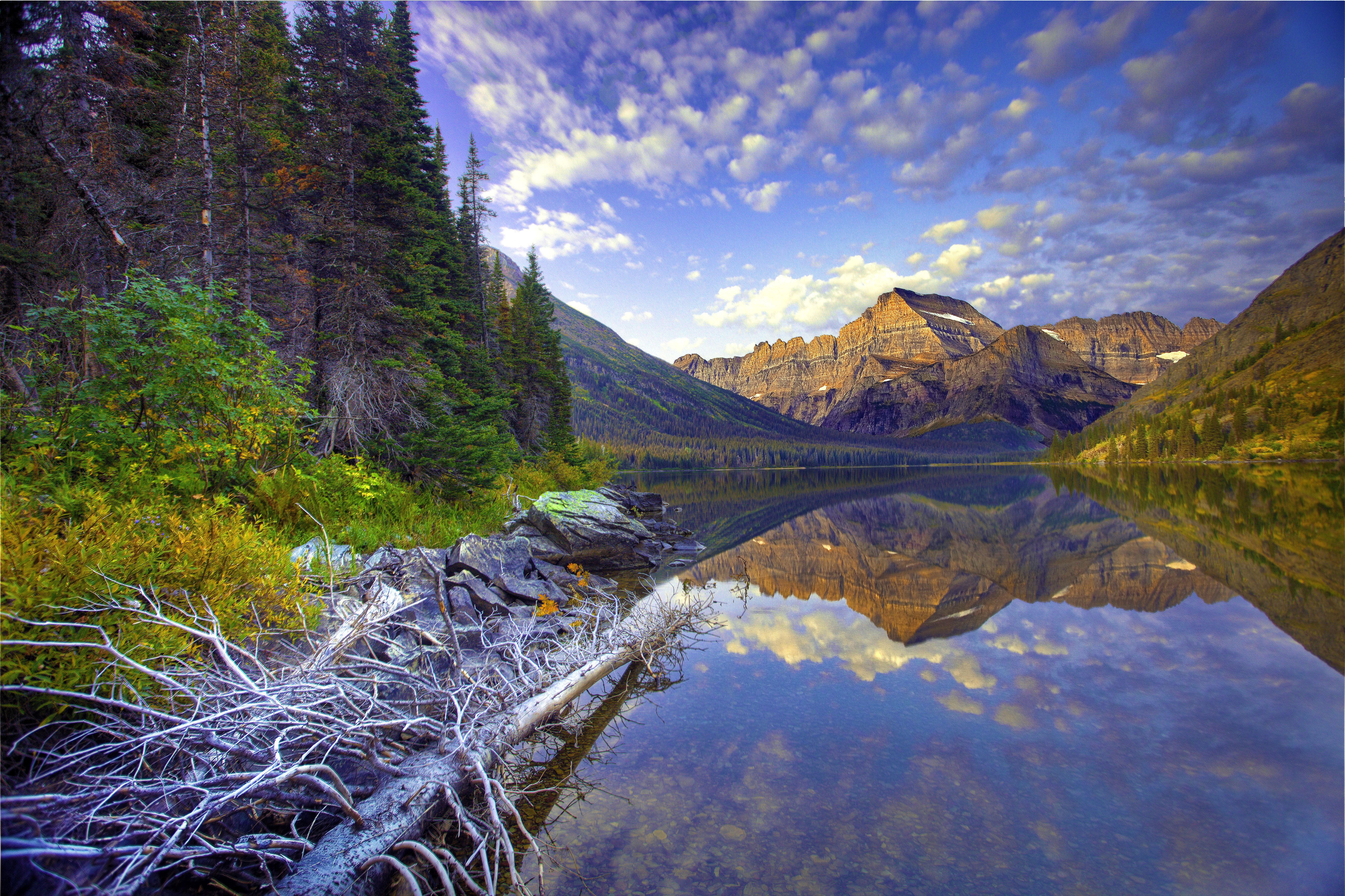 5k desktop wallpaper,natural landscape,nature,mountain,mountainous landforms,reflection