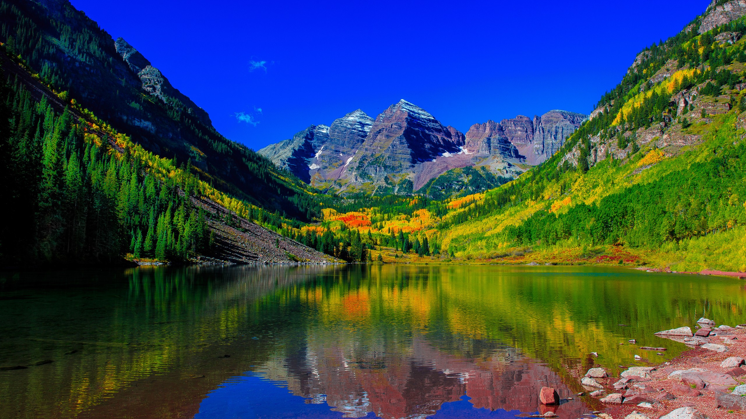 5k desktop wallpaper,mountainous landforms,mountain,natural landscape,nature,reflection