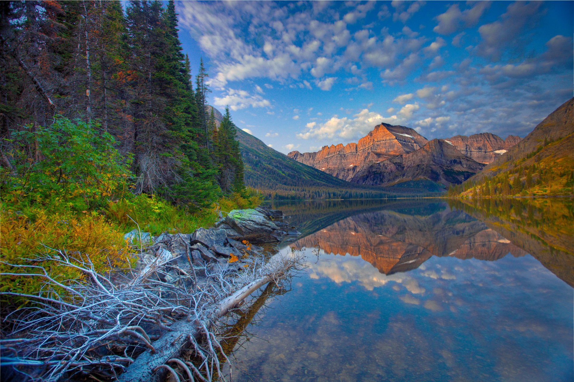 5k desktop wallpaper,nature,natural landscape,mountain,reflection,mountainous landforms