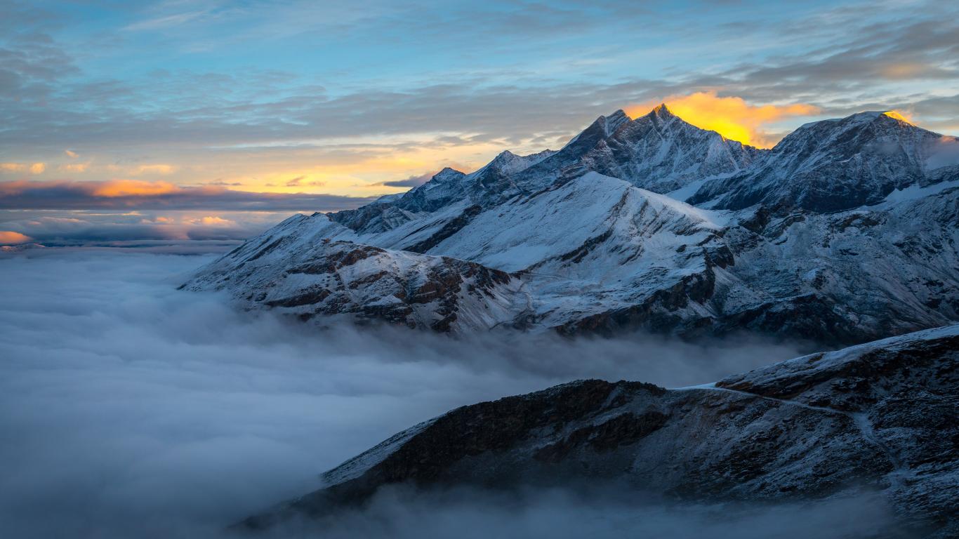 5k desktop wallpaper,sky,mountainous landforms,nature,mountain,natural landscape