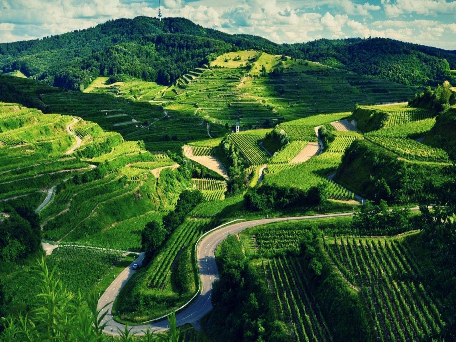 fond d'écran mac nature,terrasse,paysage naturel,paysage,plantation,station de montagne