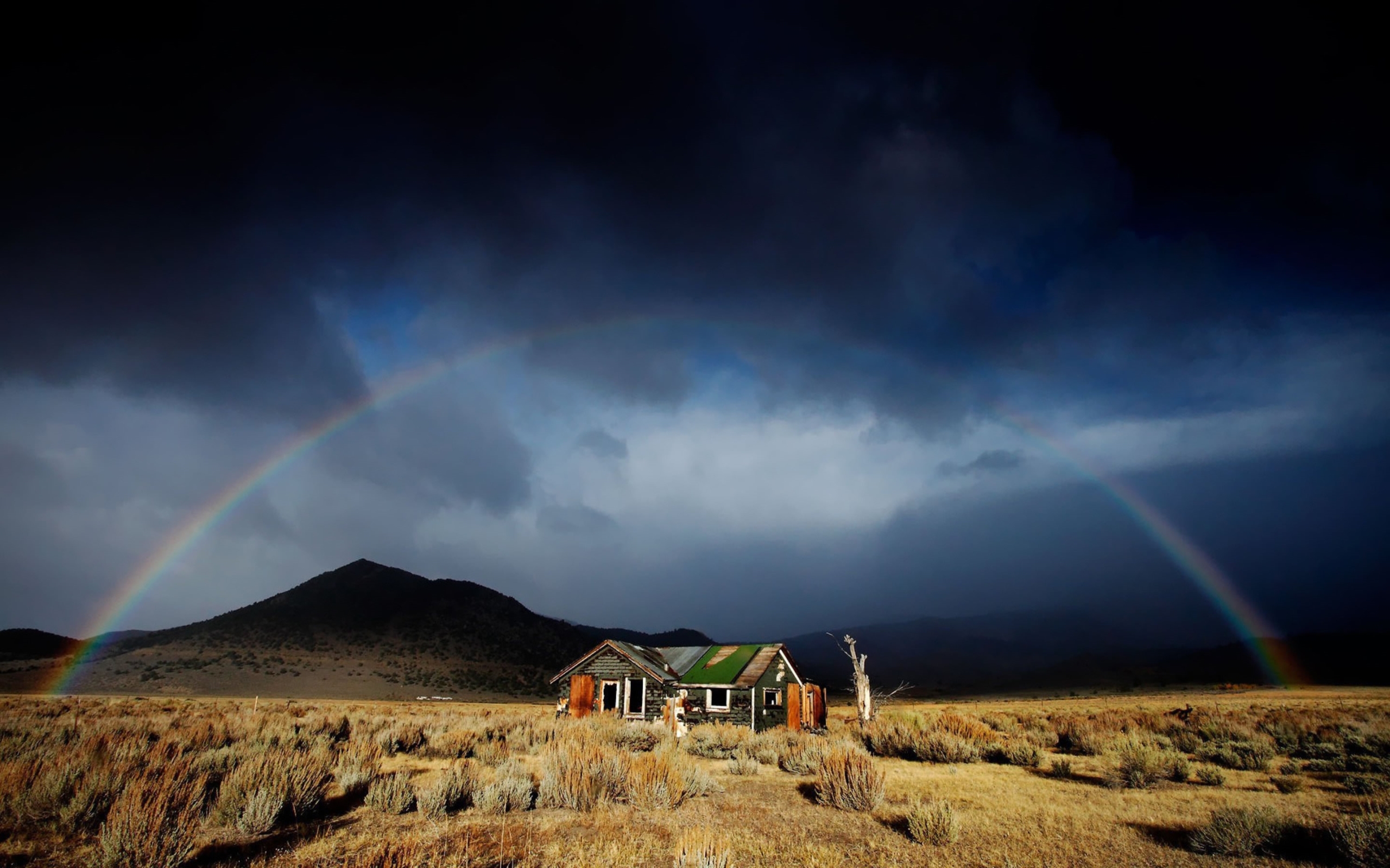 macbook pro 13 wallpaper,sky,nature,rainbow,natural landscape,atmosphere