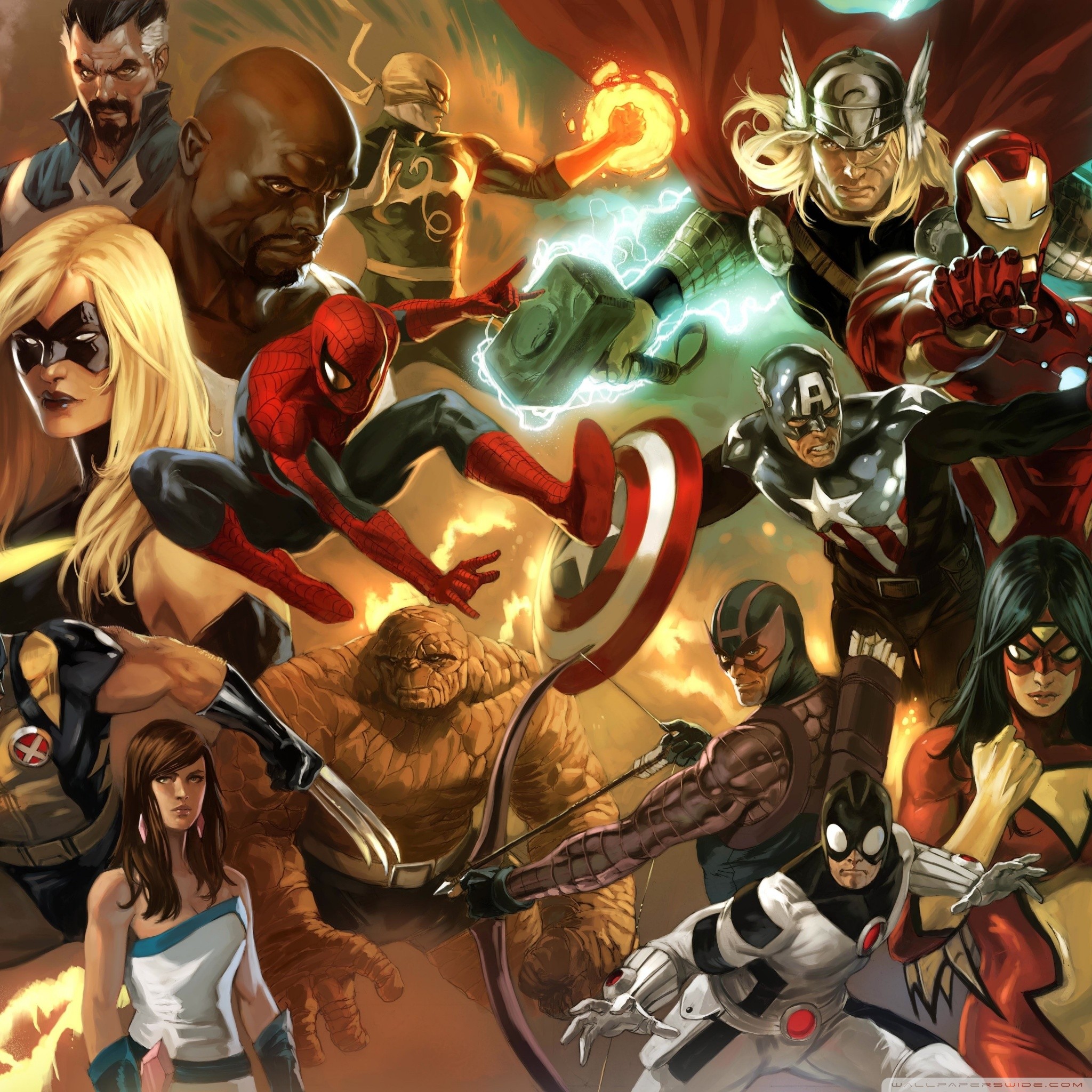 marvel wallpaper app,action adventure game,fictional character,cg artwork,animated cartoon,hero