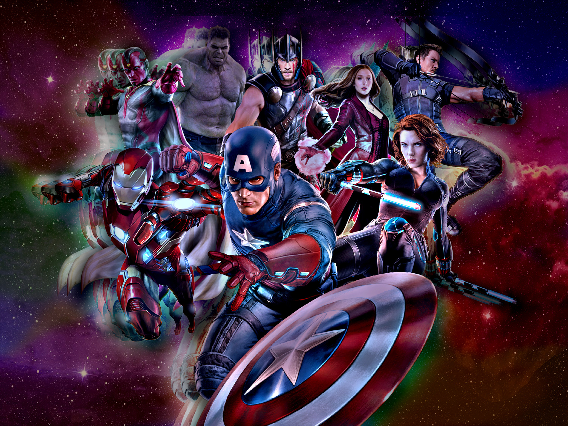 marvel avengers wallpapers hd,fictional character,superhero,captain america,hero,space