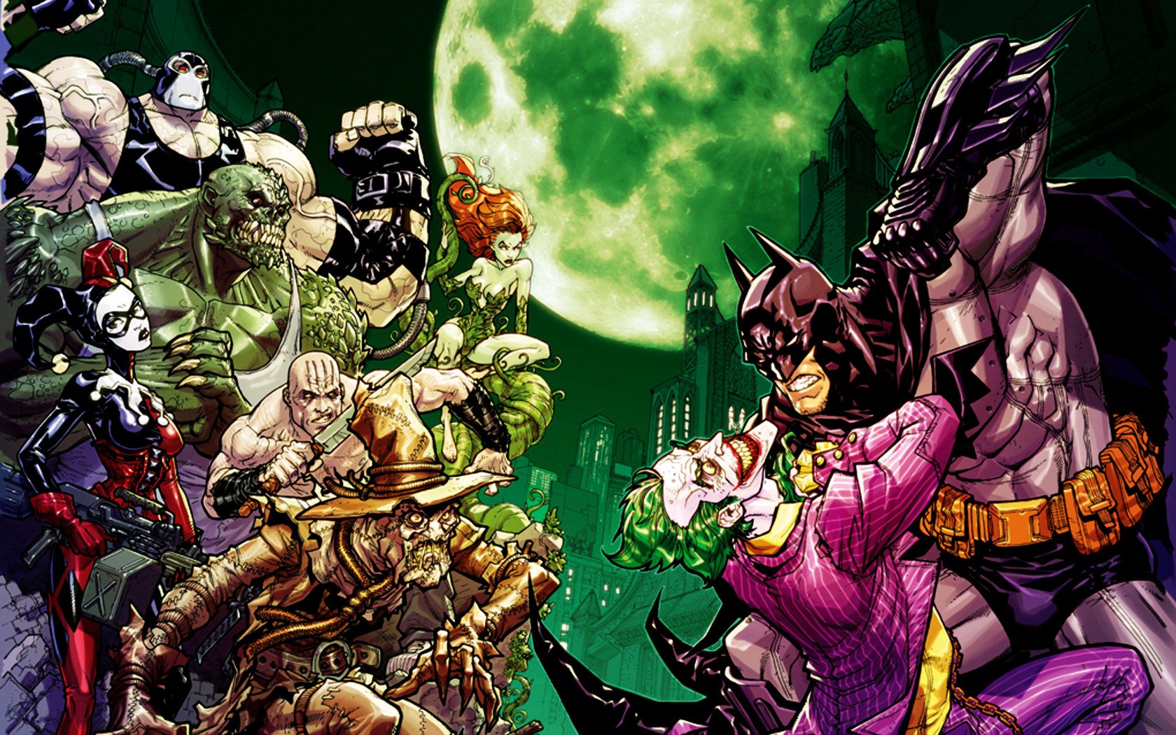 batman villains wallpaper,fictional character,fiction,illustration,hero,supervillain