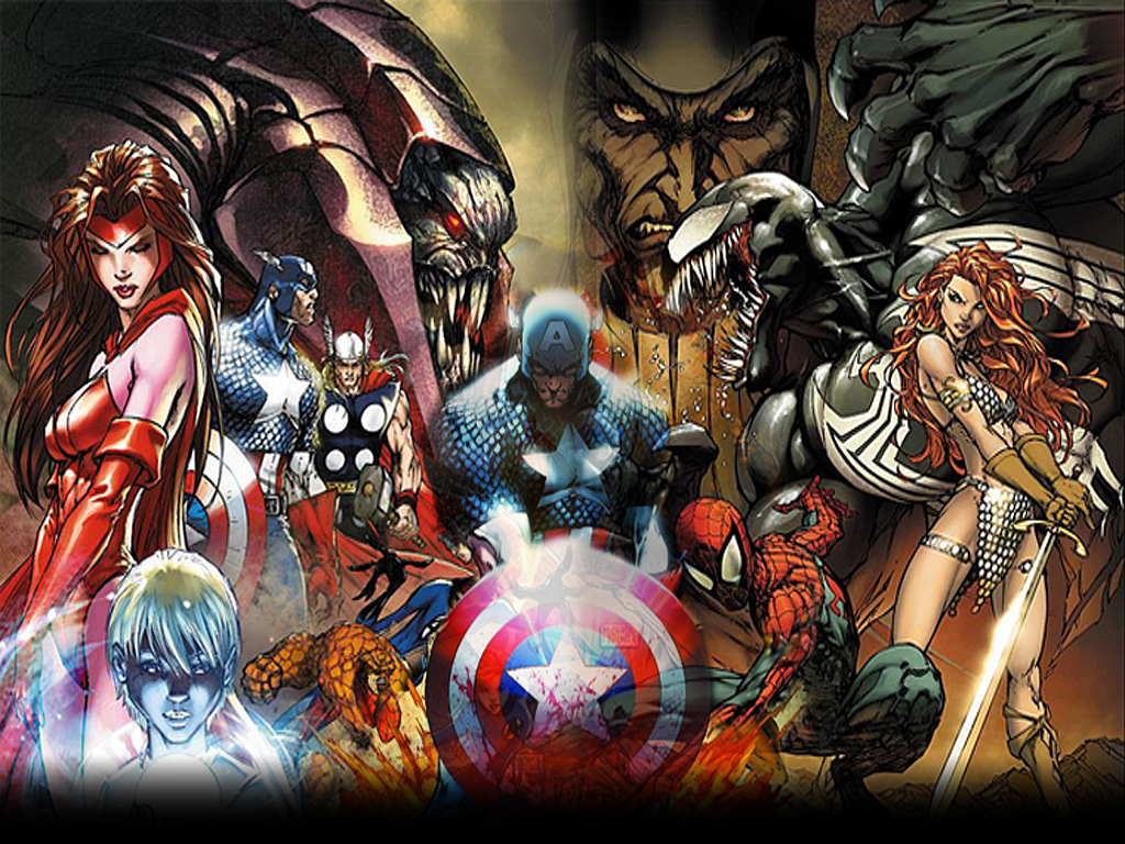 marvel comics wallpaper hd,action adventure game,cg artwork,fictional character,mythology,illustration