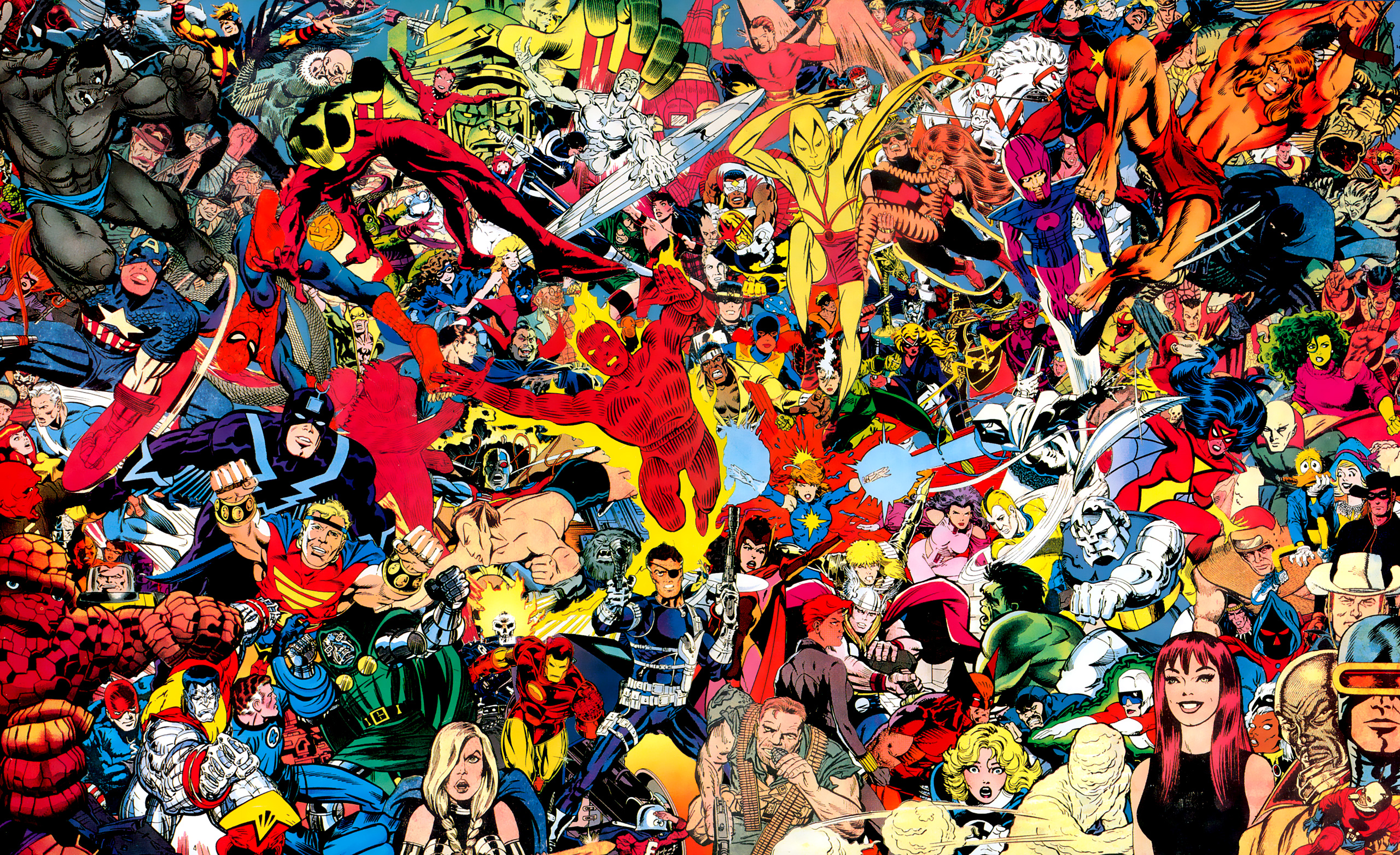 wunder comics wallpaper hd,menschen,ventilator,menge,kunst,veranstaltung