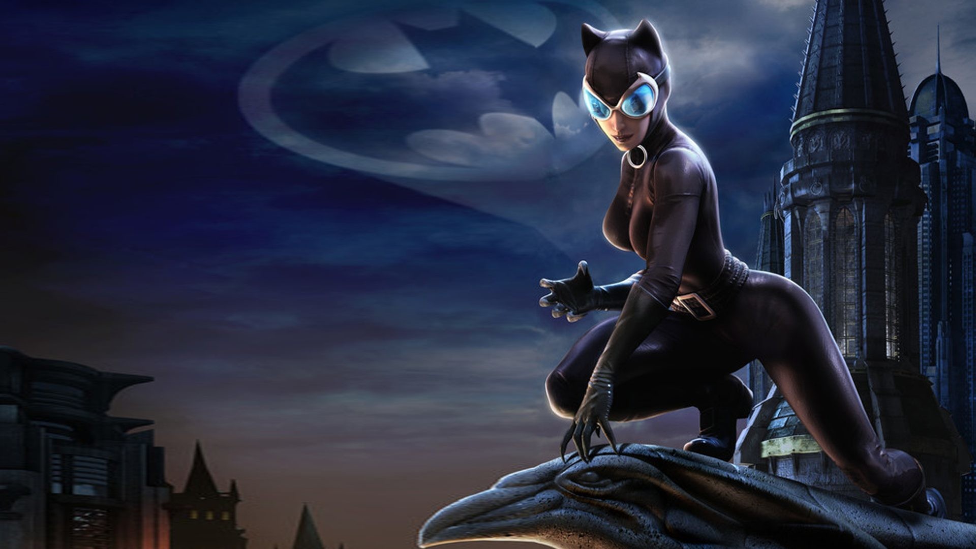 dc hd wallpapers 1080p,fictional character,batman,catwoman,cg artwork,supervillain