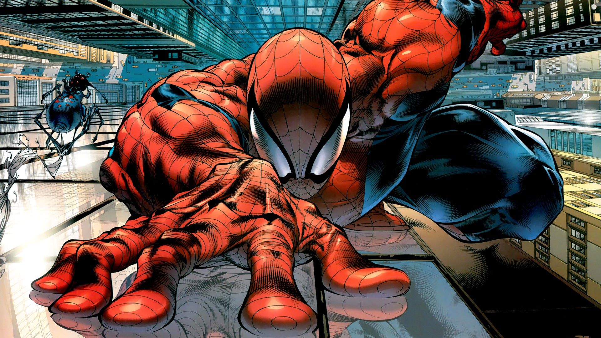 tapete hd comics,spider man,erfundener charakter,superheld,comics,fiktion