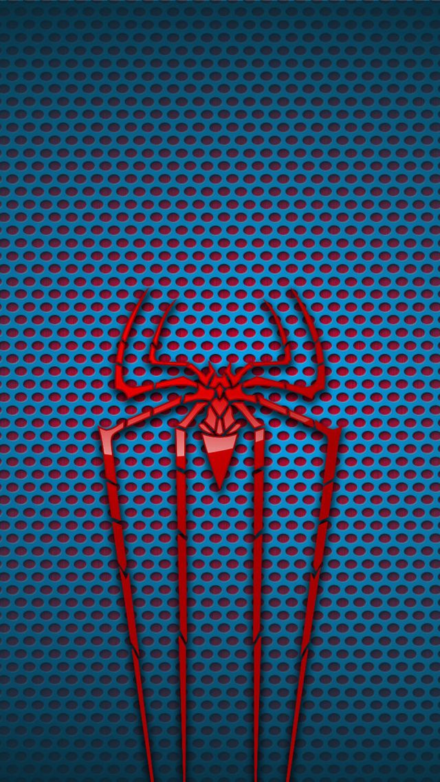 spiderman symbol wallpaper,red,blue,pattern,line,font