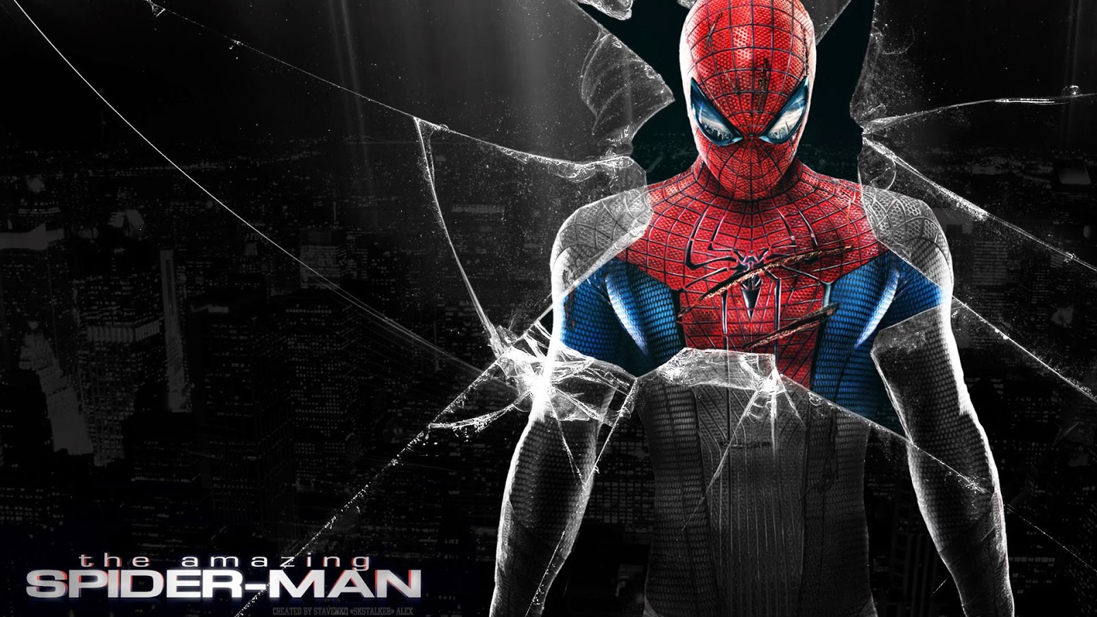 fondo de pantalla spiderman bergerak,superhéroe,personaje de ficción,hombre araña,héroe
