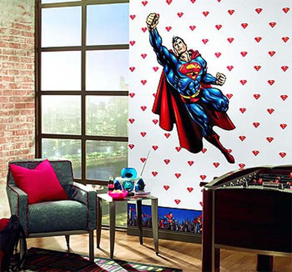 スーパーヒーロー壁紙ボーダー,インテリア・デザイン,ルーム,壁紙,壁,ウォールステッカー