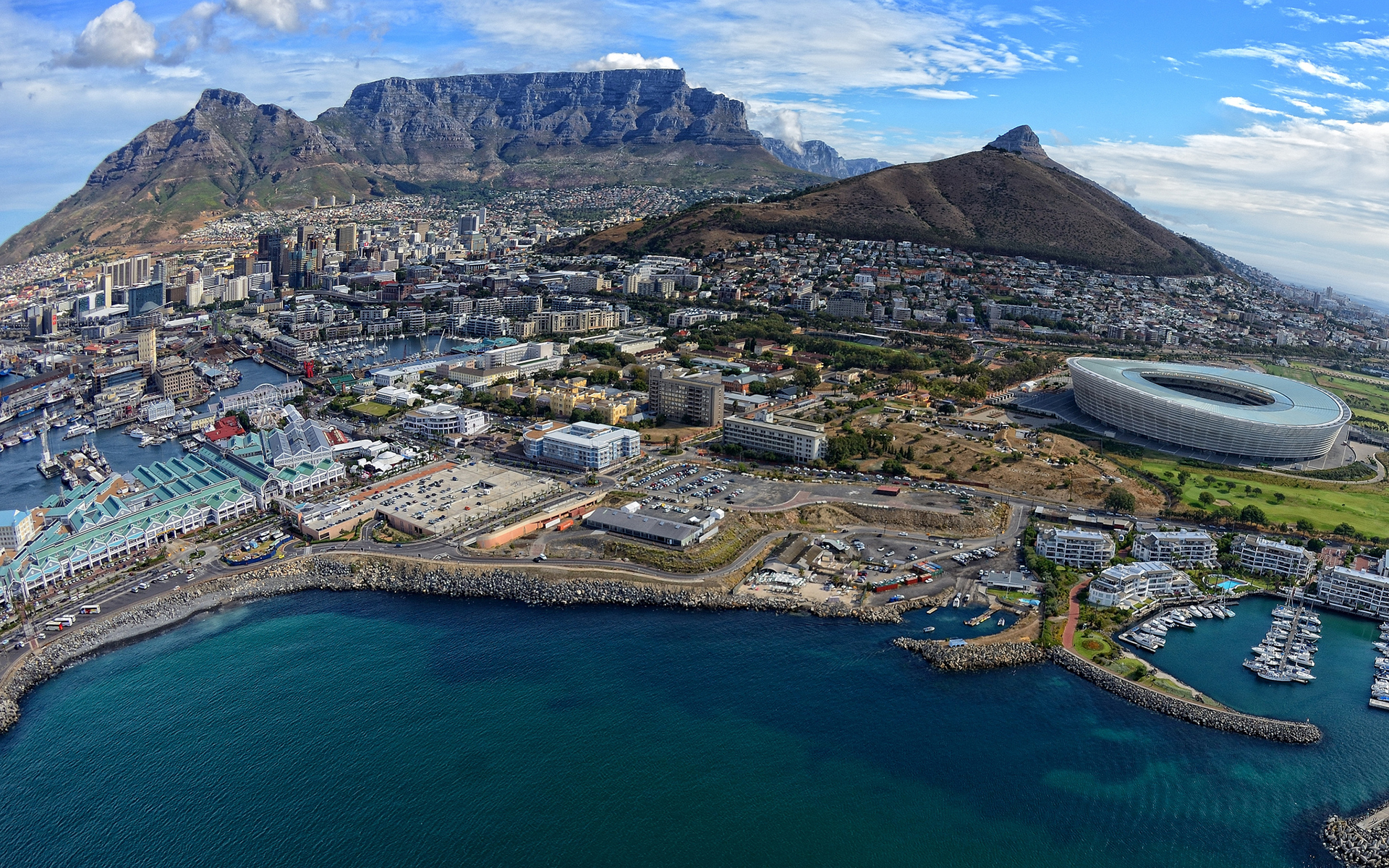 città del capo hd wallpaper,fotografia aerea,risorse idriche,turismo,costa,corso d'acqua