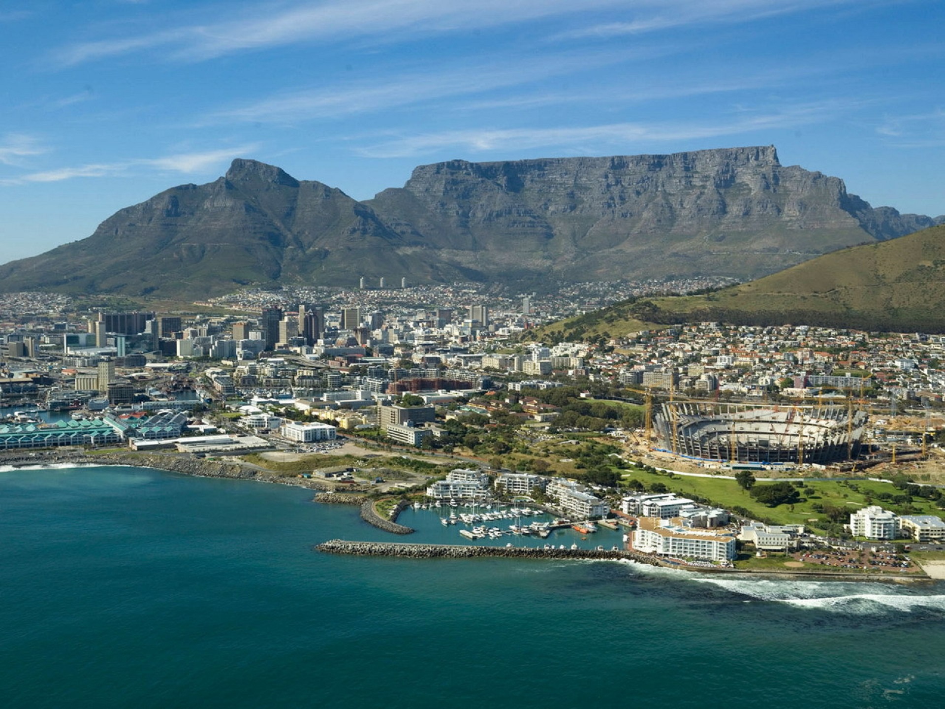 cape town wallpaper hd,body of water,coast,promontory,town,sea