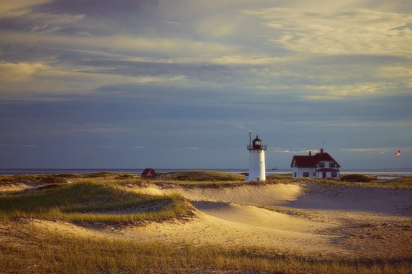 papier peint cape cod,ciel,phare,mer,paysage naturel,rive