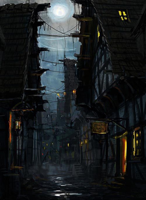 wallpaper inn,darkness,alley,infrastructure,midnight,street