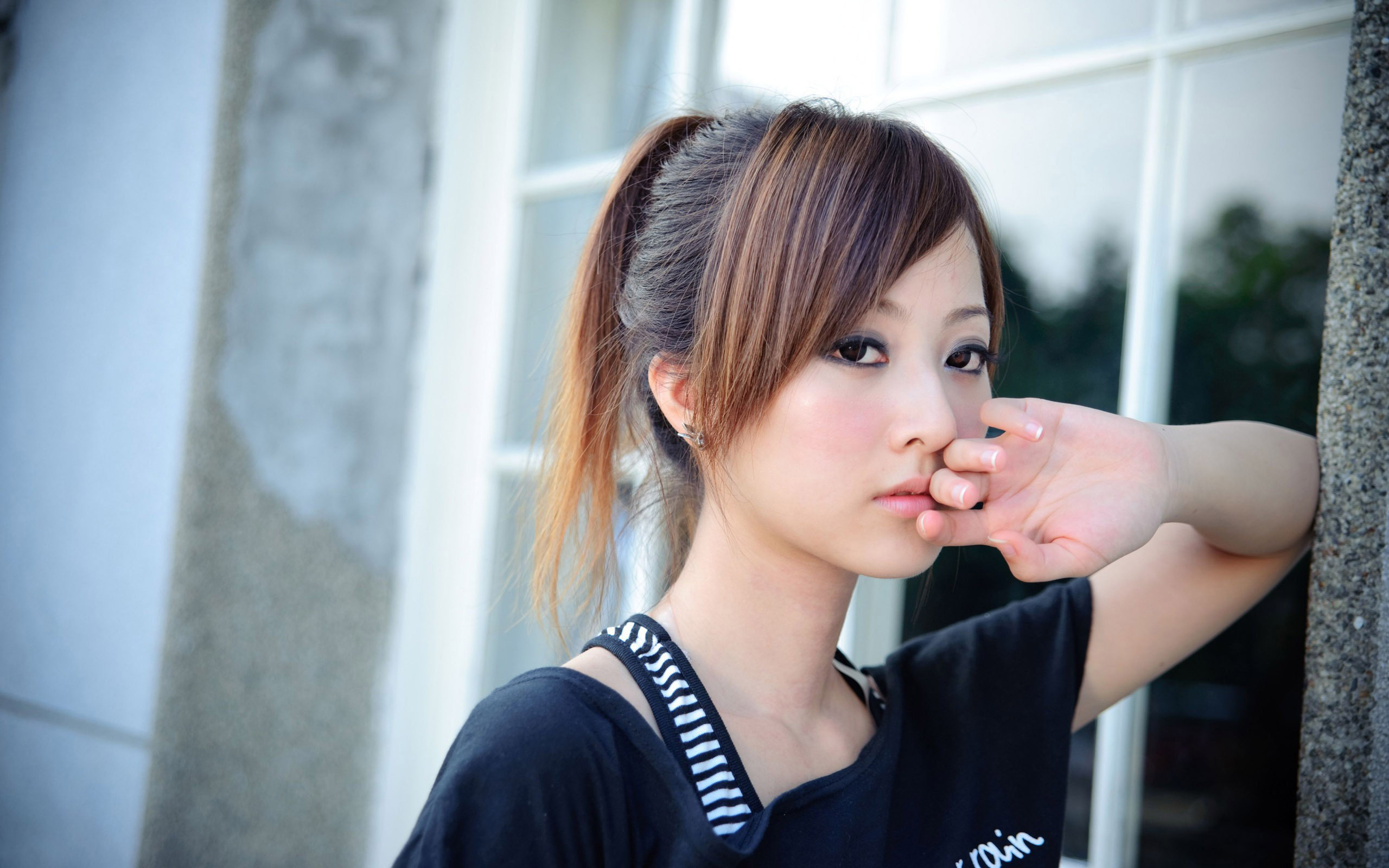 fond d'écran de femmes asiatiques,cheveux,visage,coiffure,beauté,sourcil