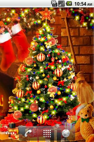 weihnachten live wallpaper hd,weihnachtsbaum,weihnachtsdekoration,weihnachten,weihnachtsschmuck,heiligabend
