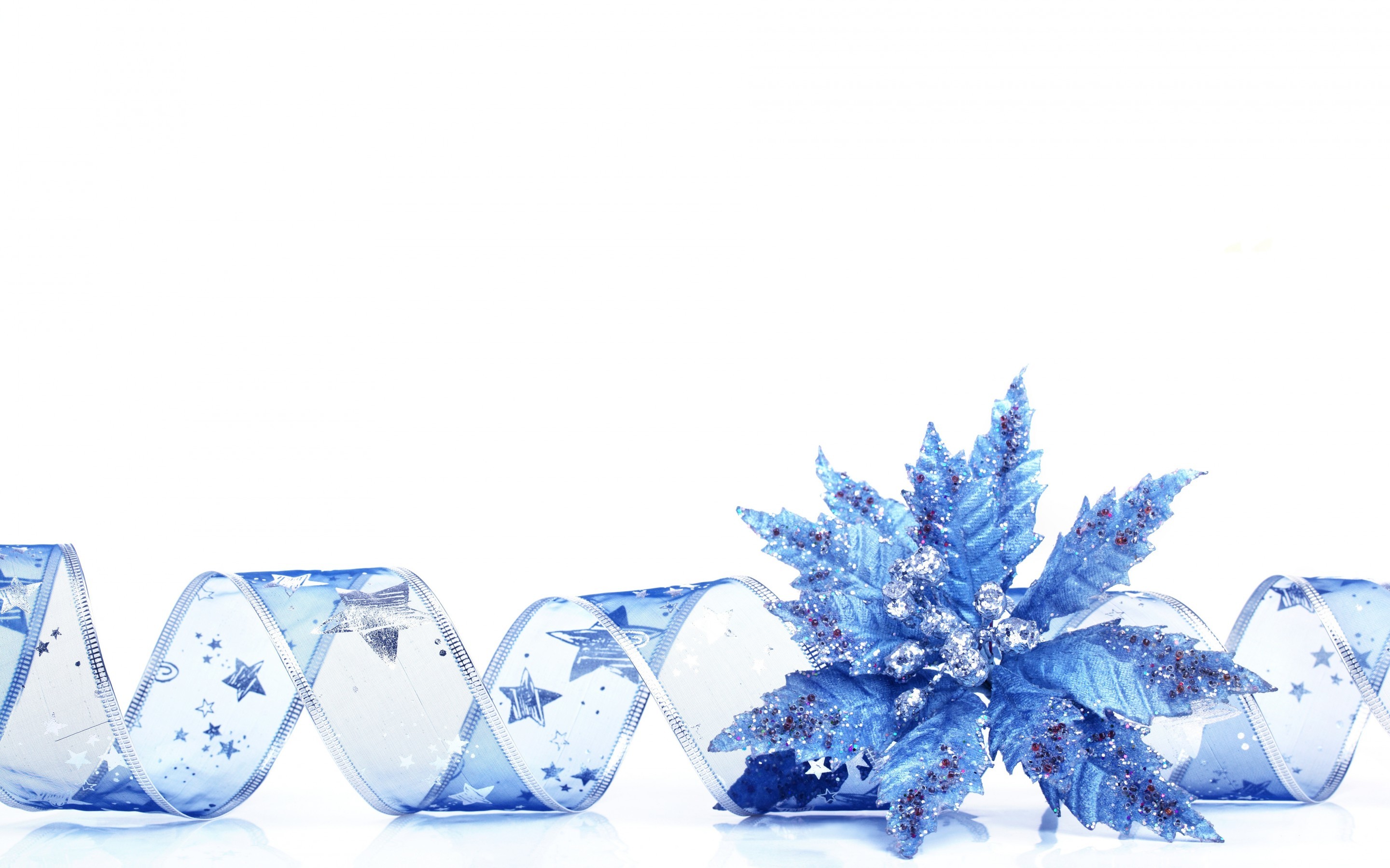 fondo de pantalla de navidad blanca,azul,porcelana azul y blanca,planta,cristal