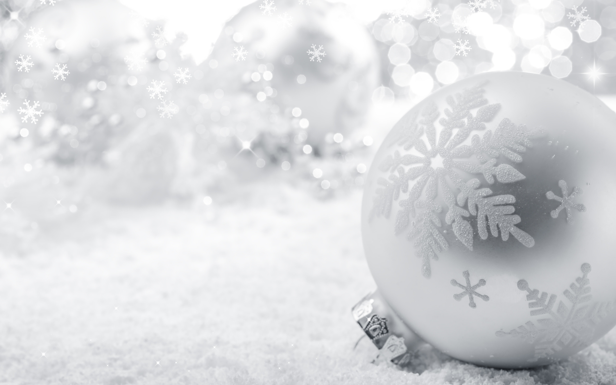 ホワイトクリスマスの壁紙,白い,雪,冬,スノーフレーク,空