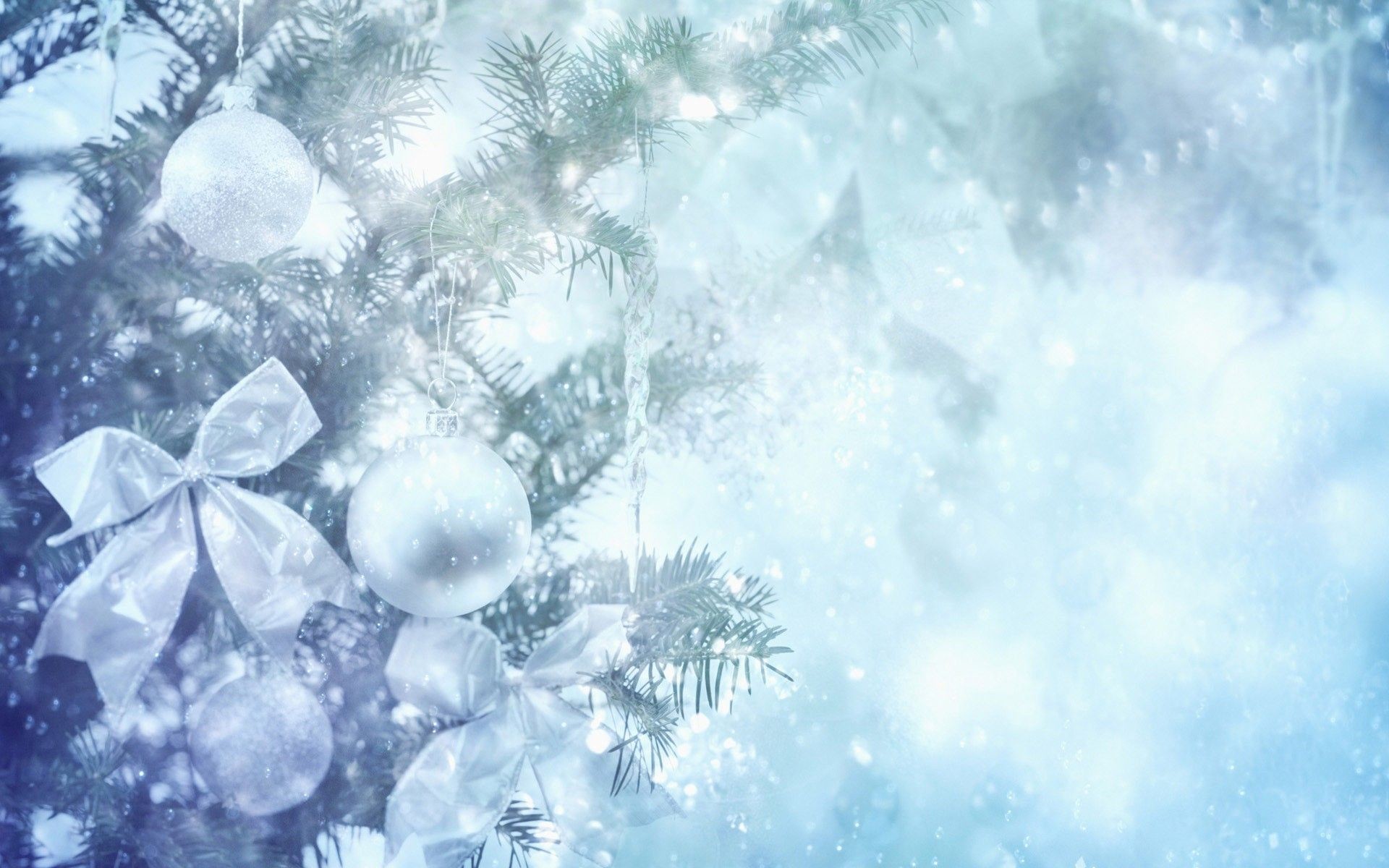 fond d'écran de noël blanc,bleu,ciel,arbre,gel,hiver